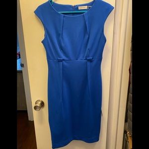 Calvin Klein royal blue dress